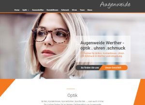 Augenweide Werther - unsere neue Homepage